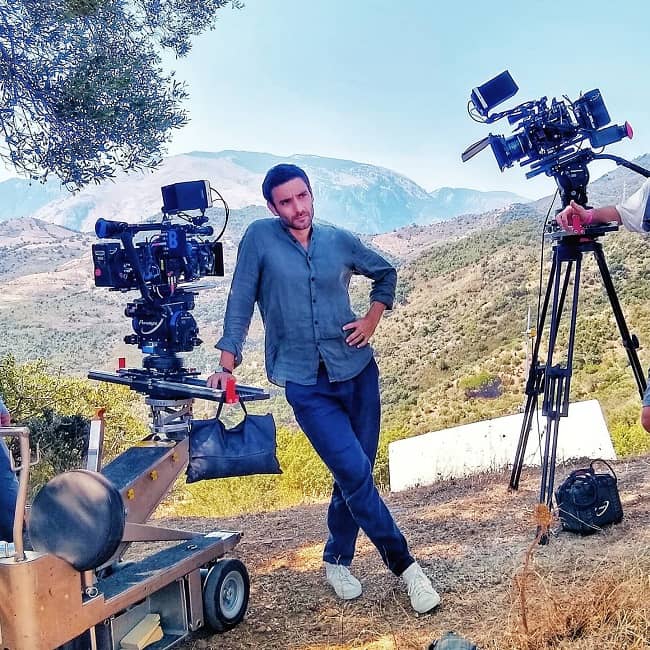 Eugenio Mastrandrea posing for a photo (Source Instagram)