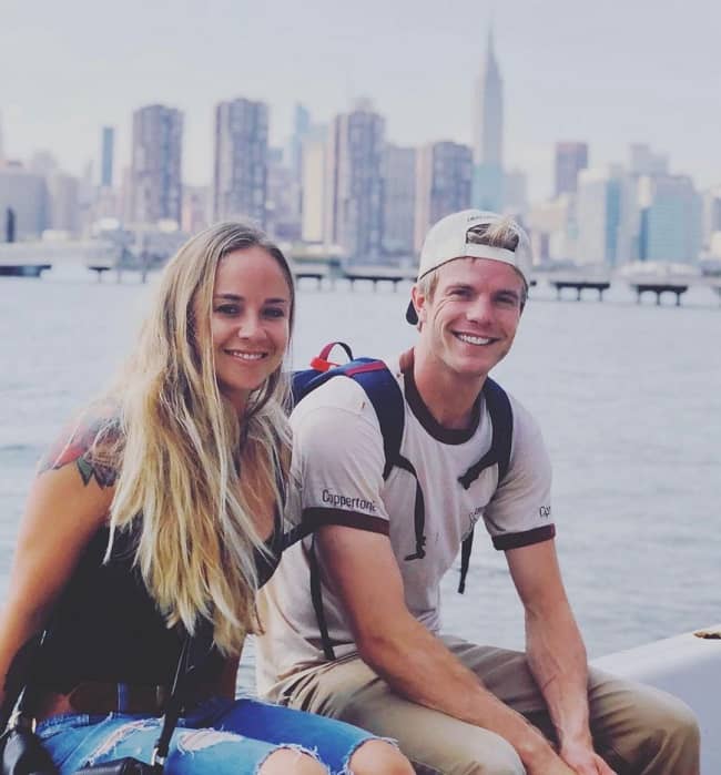 Graham Rogers with his sister (Source Instagram)