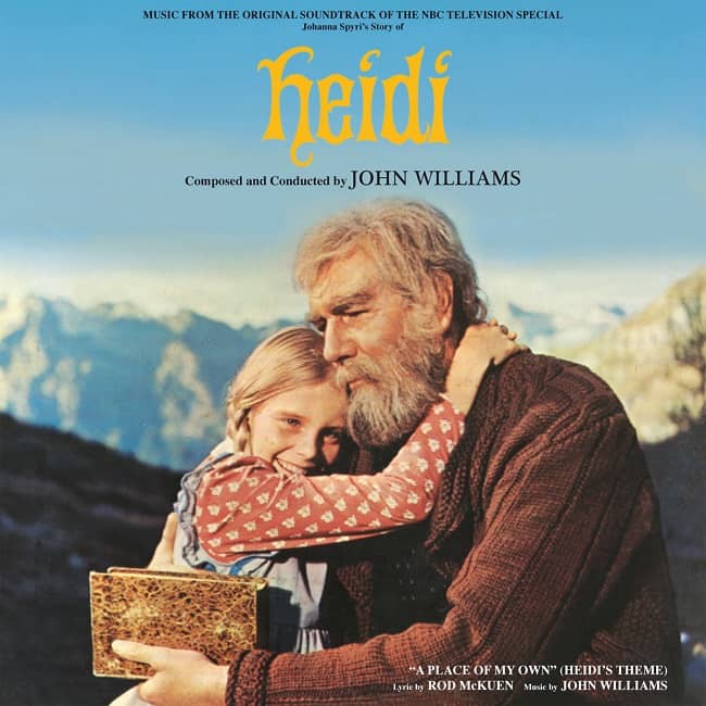 The poster of1968 television film, Heidi